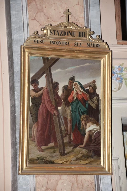 Via crucis - Cristo incontra la Madonna e le pie donne